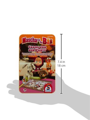 Schmidt Spiele 51289 - Mascha und der Bär, Chaos vor der Party – Bild 3