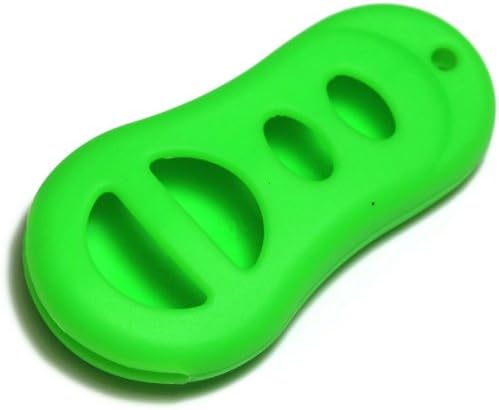Green Silicone Key Fob Cover Case Smart Remote Pouches Protection Key Chain Fits: Dodge Neon 00-05