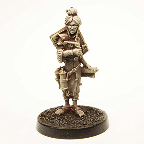 Stonehaven Elf Librarian Miniature Figure for 28mm Table top Wargames - Made in USA