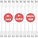 [10 Pack][8-inch] Short Micro USB Charger Cables - Works for Google, Nexus, Samsung, Kindle Devices, Bluetooth Speaker, Portable Battery, PS4 Remote - 8 inches primary