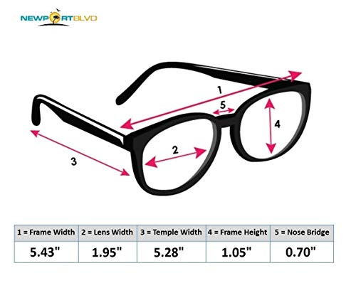 Reading Glasses 1.75 | 6 Pack Flexible Rimless Readers with Case for Men and Women [6 Pack, 1.75] - Thumbnail 4