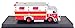 Mack MC Hazmat Fire Truck Diecast 1:64 Model (Amercom GB-12)