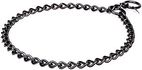 Herm Sprenger Stainless Steel Choke Collar, 16 inches x 2 millimeters, Black