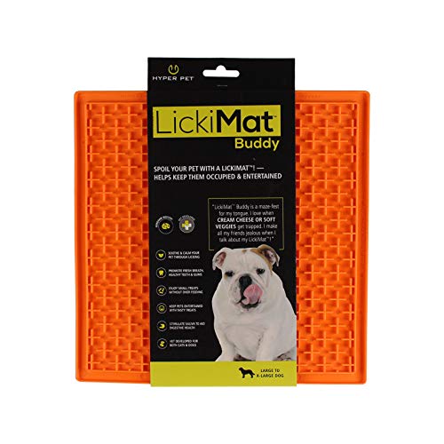 Slow Feeder Dog Lick mat (Boredom Buster Perfect for Dog Food, Dog