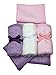 Bamboo Washcloths Face Towels for Sensitive Skin Great for Baby or Adult 6 Pack