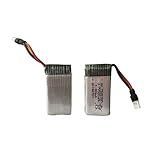 H6W Replacement battery 3.7V 380mAh Rechargeable Li-Po Battery for JJRC H6W Quadcopter Battery 2pcs