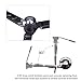 Tabletop Mini Tripod, Cayer 3 Feet SV3 Alumunium Tripod Stand for Monopods with 3/8