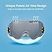 Sleeping Mask for Men and Women,Adjustable 3D Contoured Eye Mask Eye Shade,Blocking Light Blindfold Sleep Mask No Pressure on Your Eyelids Great for Sleeping,Travel,Nap,Shift Work,Meditation