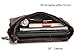 Koolertron Vintage PU Leather Briefcase Laptop Shoulder Messenger Bag Business Tote(coffee)