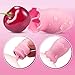 Double Head 10 Speed Quiet Sucking Waterproof USB Recharging Dual Motor Pleasure Búllet Vibrating Vǐbrǎtǒr Best Rated for Travel Gift Handheld & Sports Recovery Vibartion Pink-FFM43