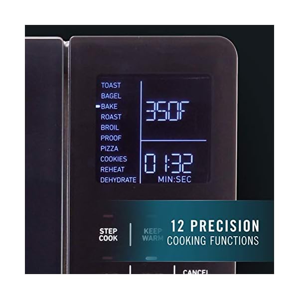 Calphalon Performance Cool Touch Toaster Oven with Turbo Convection, Large (2106488), Black