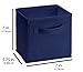 Closetmaid 1577 Cubeicals Mini Fabric Drawers, Blue, 2 Pack