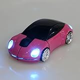 Aisster 3D Car Shape 2.4G Optical Wireless Mouse Mice USB Receiver For PC Laptop 1600DPI