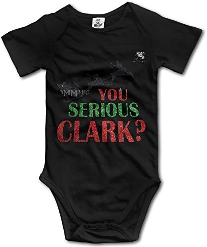 Baby Kids 100% Cotton Short Sleeve Onesies Toddler Bodysuit You Serious Clark Variety Onesies
