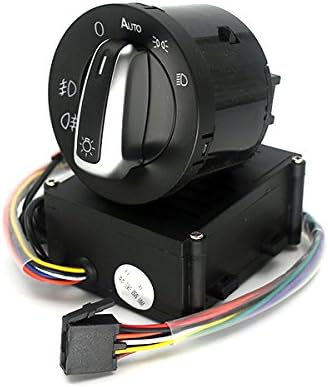 Road Deal Auto Headlight Head Light Sensor + Switch Button Knob For VW Volkswagen Golf 4 VW Polo New Bora Lavida .KilnAuto