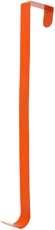 Wreath Hangers - Autumn Harvest Over The Door Metal Wreath Hanger (Orange)