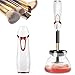Makeup Brush Cleaner and Dryer Machine, AmyHomie Electric Spinning Makeup Brushes Cleaning Tool Kit for Cosmetic Brushes Wash and Dry in Seconds for All Size Brushes
