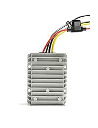 DC convertidor regulador, 24 V 36 V 48 V a 12 V impermeable voltaje reductor, DC DC módulo de alimentación Buck transformador, para coche, camión vehículo (20 a 30 A 40 A)