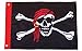 In the Breeze 12 by 18-Inch I'm a Jolly Roger Applique Pirate Flag