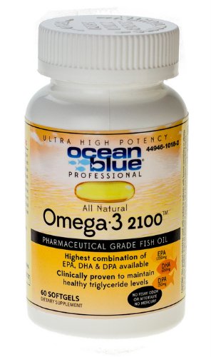 Ocean Blue Omega-3 2100 mg. - 60 Softgels