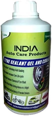 Anti Puncture Tyre Sealant and Coolant Gel for Tubeless Tyre 1000ml (2 Bottle)- Heavy Duty 4 Wheeler 35000 Kilometre Warranty with Card 1 Each Tyre 500ml Puncture Kit Free Anti Puncture Tyre Sealant and Coolant Gel for Tubeless Tyre 1000ml (2 Bottle)- Heavy Duty 4 Wheeler 35000 Kilometre Warranty with Card 1 Each Tyre 500ml Puncture Kit Free