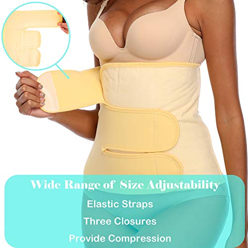 PAZ WEAN Abdominal Surgical Binder Wrap For Stomach Post Surgery Compression C Section