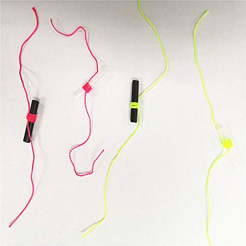 YOTO Bobber Stops, 80 Pack Bobber Stoppers for Fishing Line, Slip Bobber Stops for Fishing Floats Fishing Gear