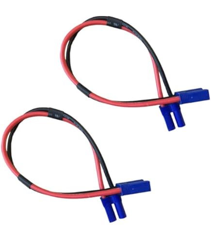ESC Connectors 10 Sets EC5 Battery Connectors - Gold Plated 5mm