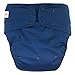 Adult's Cloth Diaper Cover - Reusable Incontinence Protective Briefs for Special Needs Teens, Men and Women (Navy Blue, Youth)