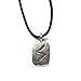 Creative Ventures Jewelry Rune Sigel Pewter Pendant on Corded Necklace, Ancient Runes Collection