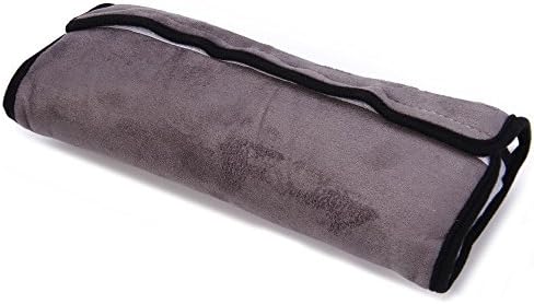 Lifelj Safety Soft Comfortable Car Seat Belts Pad Protect Shoulder Sleeve Protector Pad Pillow Seat Belt Padding Cushion (grey)
