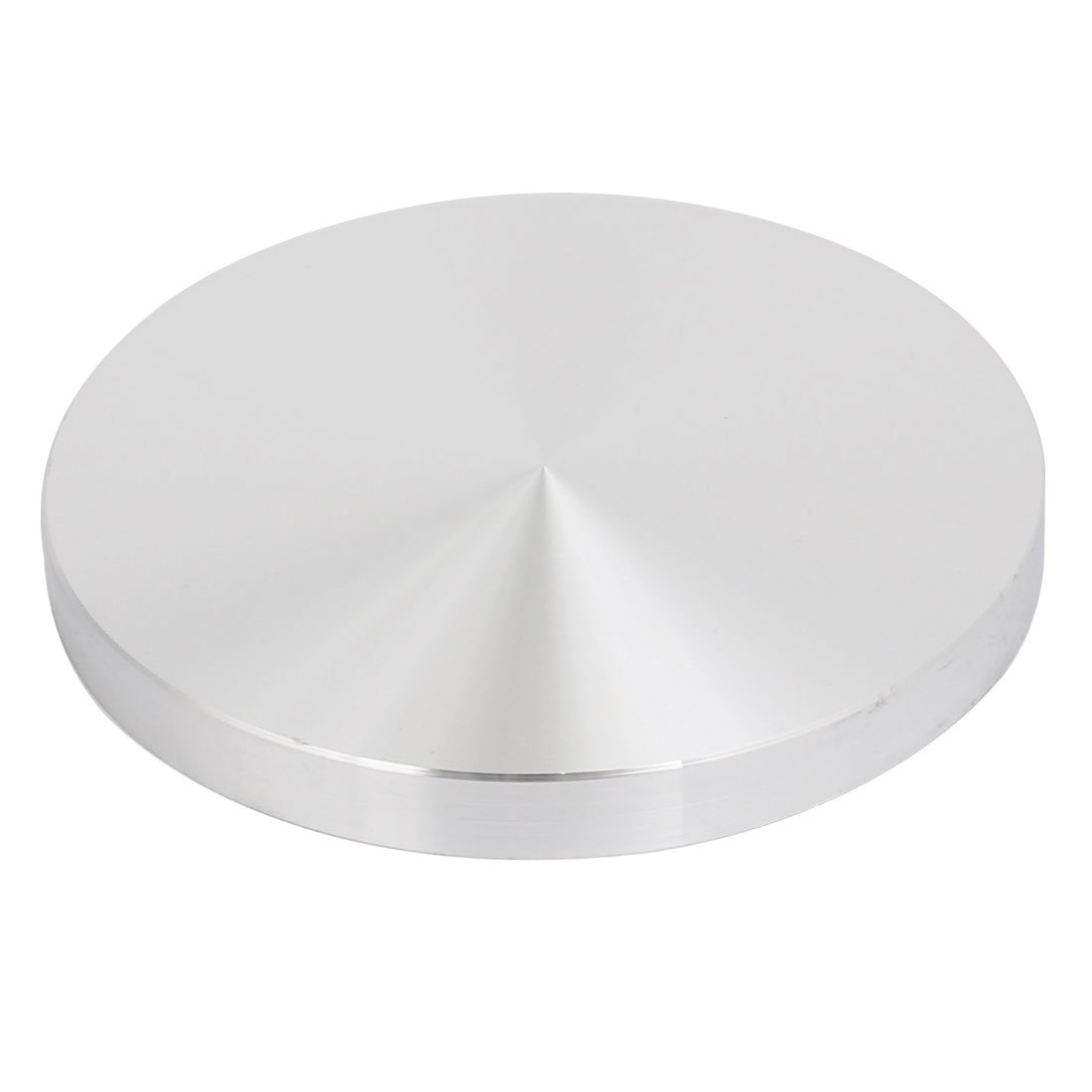 Sourcingmap 95mm Diameter 10mm Thickness M10 Thread Hollow Aluminum Disc Polished Finish