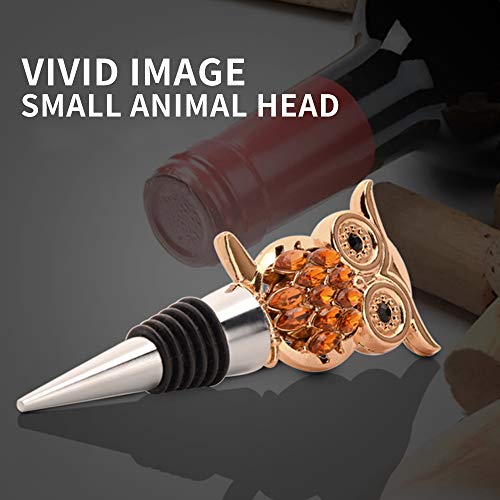 Funny Stainless Steel Wine Stoppers, Reusable Bottle Stoppers for