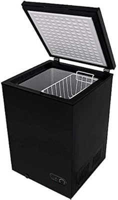 Chest Freezer 3.5 Cubic Feet with Removable Basket