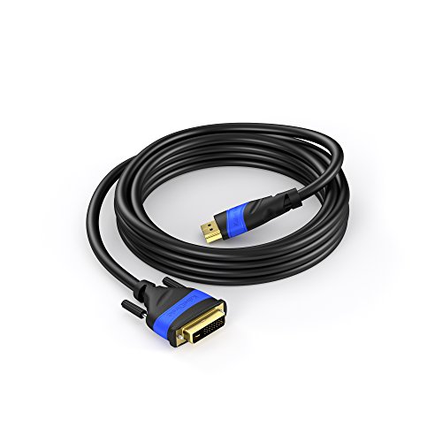 KabelDirekt HDMIDVI adapter cable 6ft (bidirectional, DVID 24+1