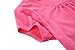 Bienzoe Girls School Uniform Tshirt: Kids Solid Color Tops 3pcs Pack