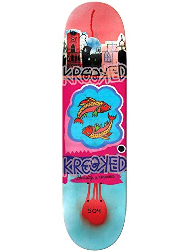 Krooked Multi Ba X Humidity - 8.5 Inch Skateboard Deck 