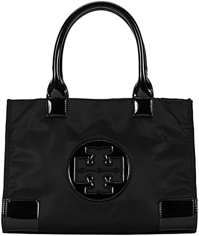 Tory Burch Nylon Mini Ella Tote Bag 50009813-009 Black/Black