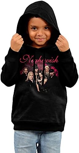 KYY Toddler Nightwish Unisex Hooded Sweatshirt Black Size 5-6 Toddler