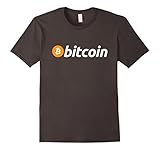 Mens Premium Quality Bitcoin T-Shirt for Mens Large Asphalt