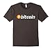 Mens Premium Quality Bitcoin T-Shirt for Mens Large Asphalt