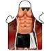LC MuscleNerd Kitchen Sexy Apron Funny Creative Cooking Aprons for Men Boyfriend Gifts