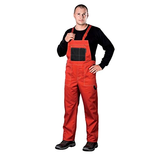 REIS MMSCB_54 Multi Master Salopette de protection Rouge/noir Taille 54