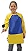 Attmu 2 Pack Kids Art Smocks, Children Waterproof Artist Painting Aprons Long Sleeve with 3 Pockets for Age 2-6 Years