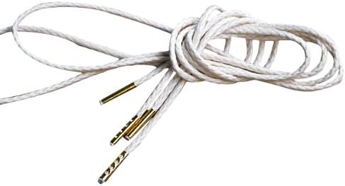 Amazon クツヒモドットコム 靴ひも Com オーガニックコットン靴紐 白 約2 5ｍｍ 110cm 1cm 130cm 140cm みつろう無 靴ひも