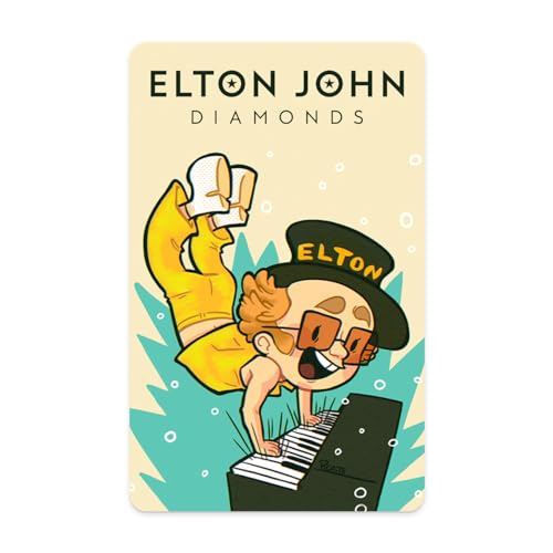 YOTO Elton John Diamonds – Kids Audio Card for Use with Player & Mini All–in–1 Audio Device, Screen–Free Listening with Fun Singalong Music for Playtime Parties & Travel, All Ages
