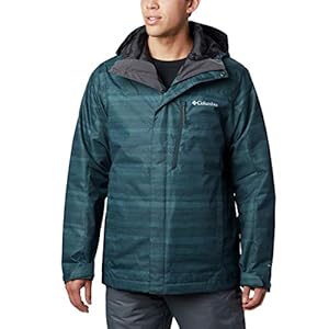 Columbia Whirlibird™ IV Isolierte Jacke für Herren, Nachtschatten-meliert, Streifendruck, Größe S, Standard
