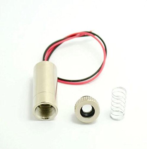 Adjusted 980nm 30mW IR Infrared Diode Laser Line Module 12x35mm 3-5V w/120° Lens