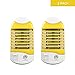 Mosquito Killer Lamp, Indoor Bug Zapper, Electronic Insect Killer Eliminates Most Flying Pests - 2 pack, Yellow color.1 year Warranty and Money Return.