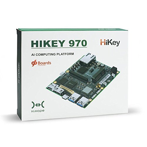 SmartFly info HiKey 970 Single Board Computer - 96Boards Super Edge AI Computing Platform (6GB LPDDR4 & 64GB eMMC) hikey970 with AOSP & Linux, Ship with Power Supply